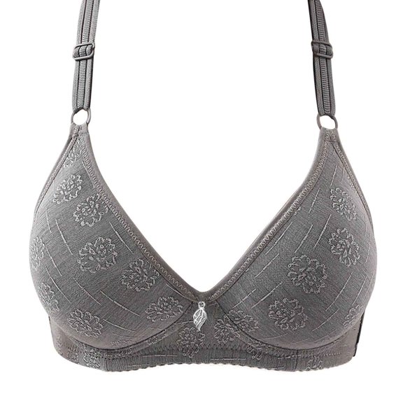 Tbopshirt Bras for Women Push Up Bra Ladies Traceless Comfortable No Steel Ring Breathable Gathering Bra Underwear
