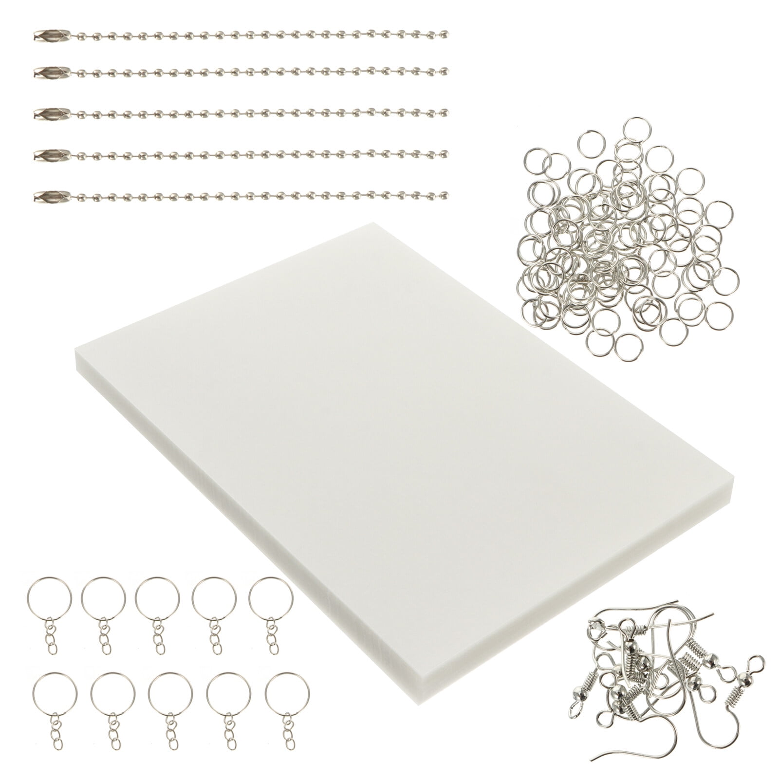 unbranded 2 Sets Heat Shrink Sheets Set Funny Art Shrink Sheets for Handmade Jewelry