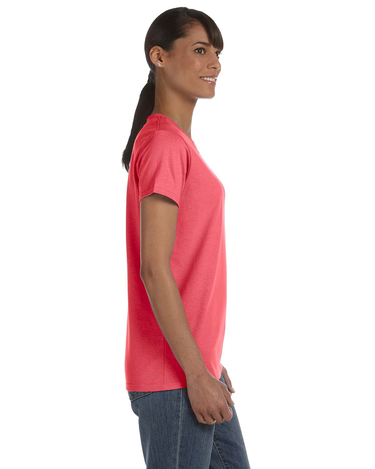 Womens 5.3 oz. Heavy Cotton Missy Fit T-Shirt 3 Pack