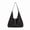 Black, variant on Women's PU Embossed Hobo Tote Shoulder Purse, Removable Adjustable Strap, White