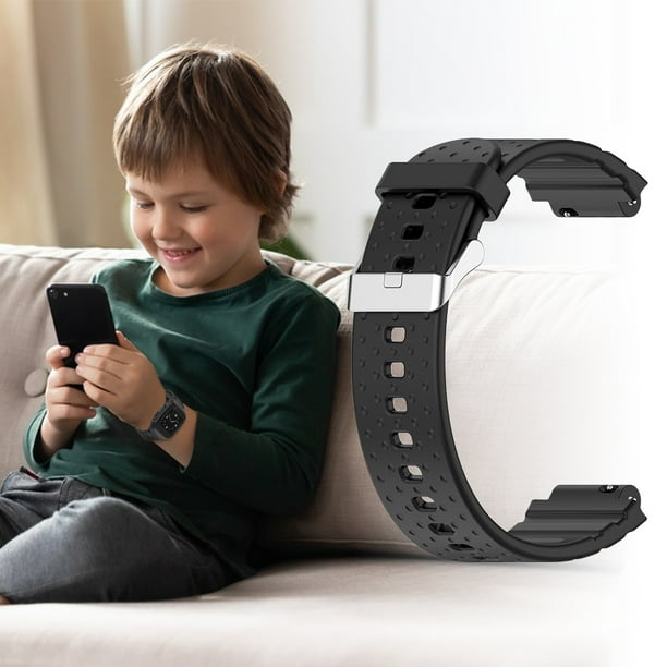Correa de reloj inteligente correa de reloj de silicona para Xplora X5 Play Children Watch negro Ndcxsfigh Para estrenar Walmart en linea