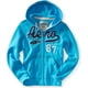 thumbnail image 1 of Aeropostale Hombres Zip Up Aero Ath. Departamento Est. Sudadera con capucha 87, azul, extragrande Aeropostale Sudadera, 1 of 1