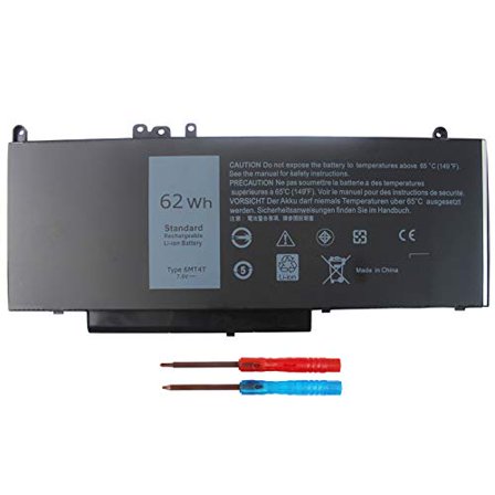 Emanjor 5470 5570 62Wh Type 6MT4T 7.6V Battery Replacement for Dell Latitude E5570 E5470 E5270 Precision 3510 7V69Y TXF9M 79VRK 07V69Y 079VRK 0TXF9M 0HK6DV P48F001 P48F002 P48F P62