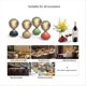 thumbnail image 3 of Glass LED Table Lamp Touch Dimmable Table Lamp White, 3 of 5