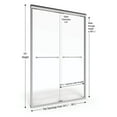 thumbnail image 3 of Miseno MSDFVR5412581270BN Forever 70" High X 56" - Nickel, 3 of 7