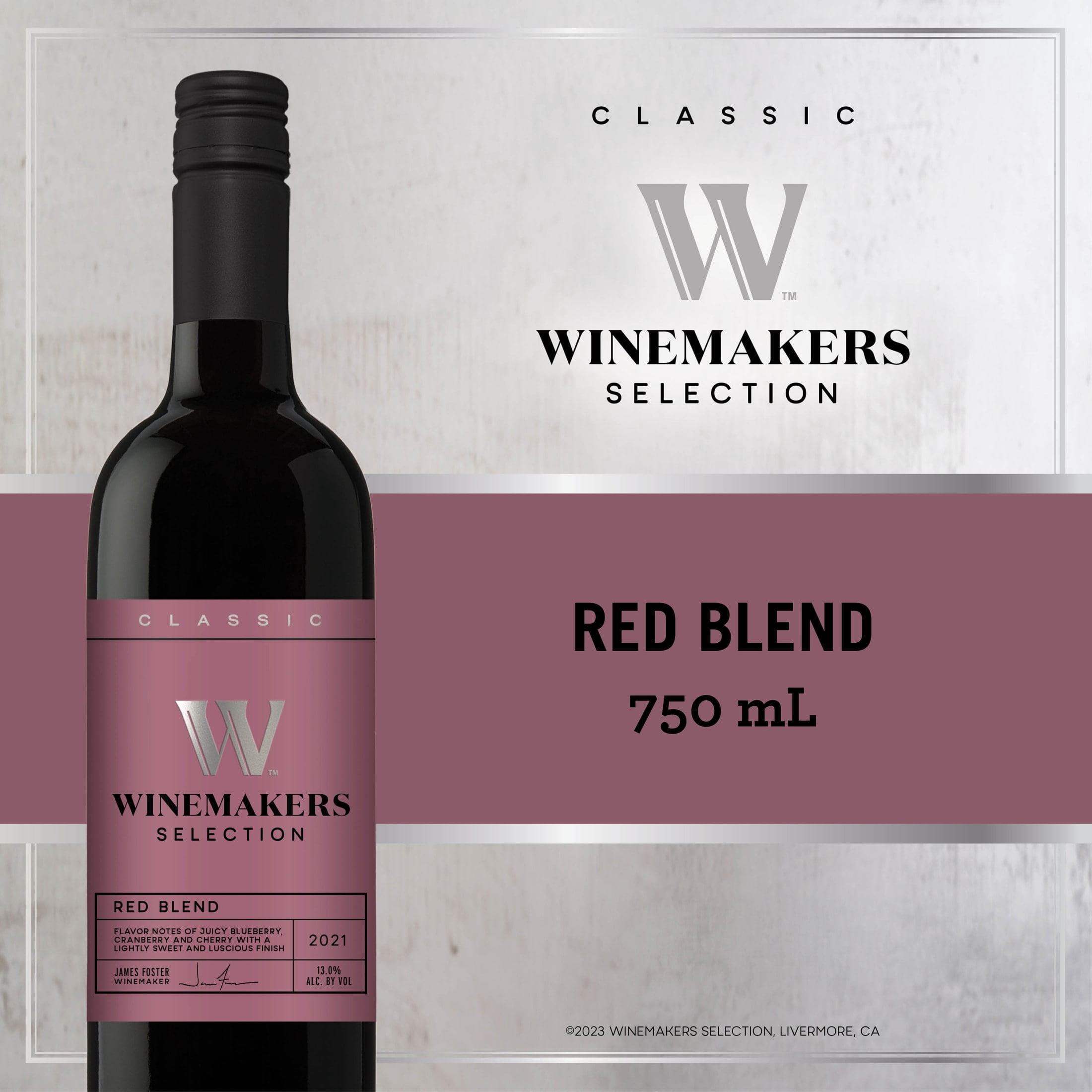 Winemakers Selection Red Blend, Red Wine, 750ml