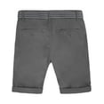 thumbnail image 5 of Ma Croix Mens Twill Chino Shorts with Belt Casual Roll Up Flat Front Classic Fit Pants, 5 of 5