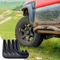 thumbnail image 3 of Veeki Mud Flaps 4Pcs/Set Replacement Pre-drilled Flexible Splash Guards Front Rear Protective Mud Guard Car Accessories Fenders24060883, 3 of 5