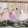 thumbnail image 3 of Christmas Cute Princess Angel Dolls Pendant Xmas Tree Hanging Ornaments Navidad Decoration for Home Noel New Year Gifts for Kids, 3 of 5