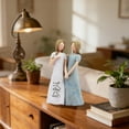 thumbnail image 2 of Resin Sister Figurines Friend Sister Birthday Gift Ideas Unique Gifts for Sisters from Sister Hand Painted Figure Friendship Gifts for Women 5.71 inch Keepsake Home Decor, 2 of 5