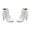 White, variant on BONIXOOM Womens Boots High Heel Rubber Buckle Mid-Calf Winter White