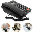 thumbnail image 4 of CIMAXIC Durable Business Phone with ExtraLoud Ringer and ExtraLarge Buttons for Home Office Use Black ABS,8.27"X6.18"X2.56", 4 of 4