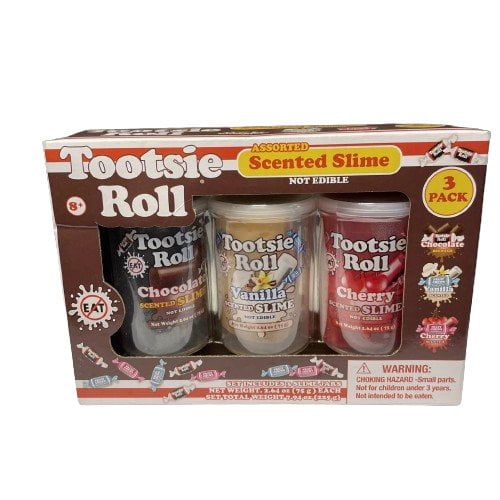 Tootsie Roll Assorted Scented Slime 3 Pack Not Edible
