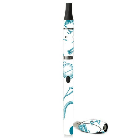 MightySkins Skin For G Slim Vape pen - Teal Lures | Protective, Durable, and Unique Vinyl Decal wrap cover | Easy To Apply, Remove, and Change Styles | Made in the (Best Thc Oil For Vape Pen)