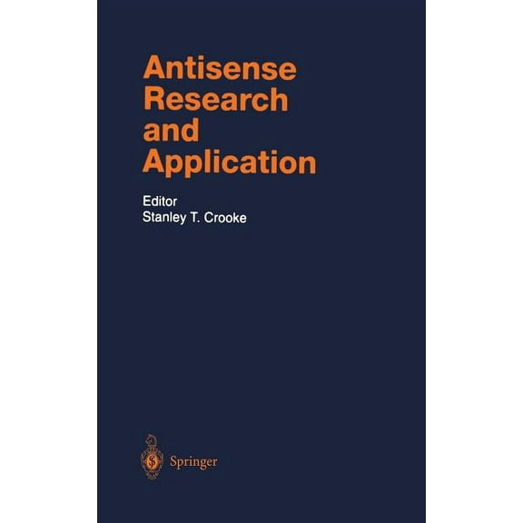 Handbook of Experimental Pharmacology Antisense Research and Application, Book 131, (Hardcover)