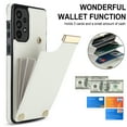 thumbnail image 5 of Wallet Case for Samsung Galaxy A53 5G, Vintage Premium PU Leather Ultra Slim Case with Card Holder, Protective Anti-drop Magnetic Clasp Phone Case for Samsung Galaxy A53 5G, White, 5 of 7