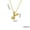 Y Y, variant on Xecvkr Letter Necklace Gold Initial Pendant Personalized Women Mom Jewelry Electroplated Alloy 26 Letters Gift Fashion Accessory 1 Piece