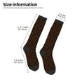 thumbnail image 2 of Rocae Spooky Pumpkin Face for Novelty Casual compression Socks For Women Men Contrast Color Stockings, 2 of 6