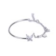thumbnail image 2 of HOOUN Butterfly Bracelet Adjustable Chain Exquisite Fairy Tassel Bangle Jewelry Gif:yq-A8, 2 of 9