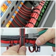 thumbnail image 6 of 500pcs 6 Inch 40 Lbs Cable Zip Ties Self-Locking Small Nylon Cable Tie Wraps 3/16" for Cord Management, Black, 6 of 6
