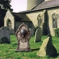 thumbnail image 2 of Orangide Halloween Garden Sign Outdoor Courtyard Cemetery Tombstone Spooky Yard Decoration Lawn Ornament for Fall Holiday Party Haunted Display, 2 of 5