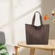 thumbnail image 1 of Bolso grande para mujeres | Bolso de hombro de nylon con hebilla de estera | Ligero, negro/azul oscuro/café | 13,77"x5,51"x13,38" | Gimnasio, trabajo, viajes, 1 of 8