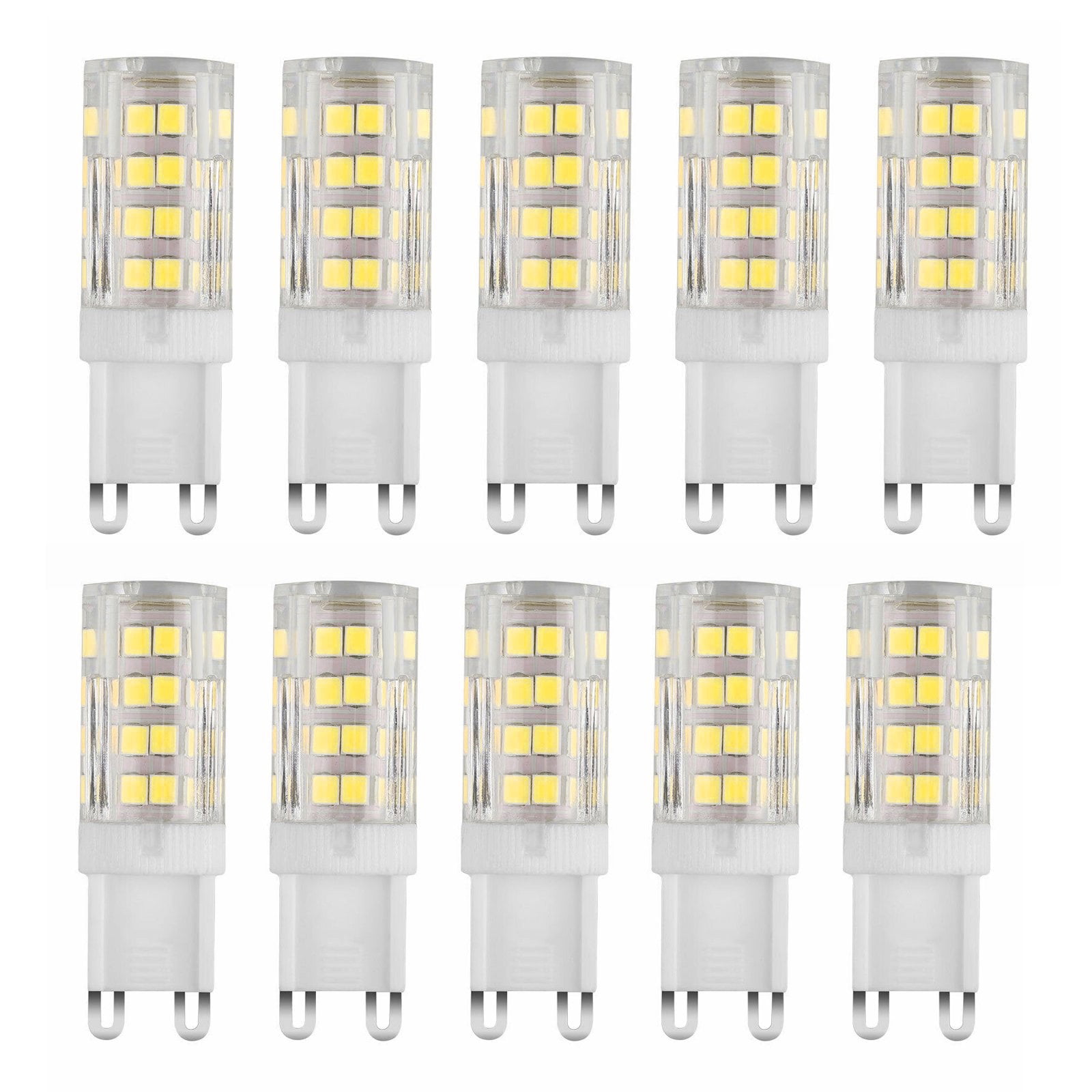 10x Halogen ECO Light Bulbs Clear Capsule Lamp Replaced G9 25W 3000K Warm White 