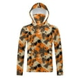 thumbnail image 7 of Htigea Unisex UPF 50+ Camo Hoodie Lightweight Quick Dry Athletic Pullover Tops Performance Long Sleeve Gym Shirt L Multicolor XXXXL, 7 of 7