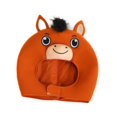 thumbnail image 4 of Sombrero de caballo de peluche para Halloween, para hombres y mujeres, decoración de graduación, cálido y novedoso ., 4 of 9