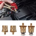 thumbnail image 4 of MYG Battery Pole Terminals Brass Battery Pole Positive Negative M6 Male M8 Female, 4 of 5