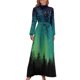 thumbnail image 2 of Vestido largo Northern Lights, vestidos de fiesta elegantes para mujer, atuendo de festival 2024, vestidos de mujer elegantes y bonitos, 2 of 5
