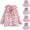 Pink, variant on ATOGUTA Newborn Jackets for Girls Waterproof 3 in 1 Insulated Windbreaker Coat with Removable Fleece Lining Size 4T-15, Pink