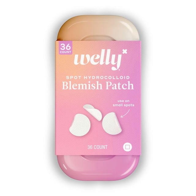 Parche hidrocoloide para acné y manchas Welly Face Savers, 36 unidades