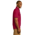 thumbnail image 3 of Port Authority Rapid Dry Tipped Polo-XS (Red/ Jet Black), 3 of 6