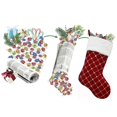thumbnail image 4 of Christmas Stocking Hanging Christmas Stocking Gift Bag for Christmas Party, 4 of 5