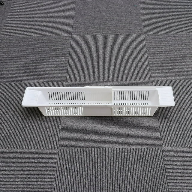 LEEYNEER Bathtub Tray Expandable Bath Tub Table Bath Table Tray over Bathtub Shelf Rack Shower Organizer Trays for Book Holder