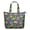 Colorful, variant on Cute Elephant Print Travel Bag for Women, Watercolor Artistic Pattern Weekender Duffel with Rainbow, Floral, and Nature Themes for Outdoors and Gym