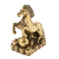 thumbnail image 4 of Estatua de animal Colco Shengxiao del zodiaco chino Coleccionable para hogar Decoración de Fengshui Caballo, 4 of 6