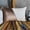 Brown, variant on Decorative Grey 12"x14" (30x35 cm) Lumbar Pillow Cover, Velvet & Linen Solid Color Block Oblong Pillow, Patchwork Pattern Modern Style - Velutinous Grey