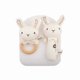 thumbnail image 1 of Gbee Baby Hand Rattle in Organic Cotton, Plush Toy for Newborns 0-1 Years 10, 1 of 1