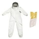 thumbnail image 3 of Chaqueta de apicultura Traje de protección de apicultura Mono con guantes Apicultor Guantes de lona XL, 3 of 9