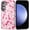 Pink Western Cowboy Cowgirl, variant on Case for Samsung Galaxy S24 Plus, Matte Soft Silicone and Hard PC Anti-Scratch Full Body Rugged Shockproof Protective 2-in-1 Case for Women Men - Hummingbird Floral