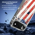 thumbnail image 3 of Entronix Rugged Heavy Duty Case for iPhone 17 Air – Triple-Layer Protective Bumper Cover, USA Flag Design, 3 of 5