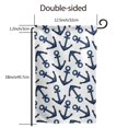 thumbnail image 7 of Wukai Navy Blue Anchors Print Garden Flag 12.5x18 Inch Double Sided Sun-resistant Rain-resistant, Wrinkle-resistant Colorfast(Only Flag), 7 of 7