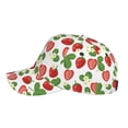 thumbnail image 2 of Lsque Strawberry Baseball Cap Trucker Low Profile Hat Golf Dad Hat Adjustable Original Classic Unconstructed Plain Cap Men Women, 2 of 9