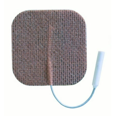 Electrodes First Choice(3165F) 2 Square Foam Pigtail Pk/4