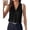 Black, variant on BTFBM Tank Top for Women Summer Spring Silk Satin V Neck Pleated Sleeveless Work Blouses Business Casual Outfits