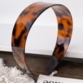 thumbnail image 4 of Thick Tortoise Shell Headband with Teeth for Women, 1.5 Inch No Slip Wide Acetate Retro Plastic Headband, Versatile Comfort Fit Hairband for Daily Wear, 4 of 7