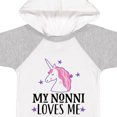 thumbnail image 4 of Inktastic My Nonni Loves Me Girl Unicorn Girls Baby Bodysuit, 4 of 5