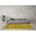 thumbnail image 3 of Ahgly Company Indoor Rectangle Oriental Yellow Industrial Area Rugs, 6' x 9', 3 of 4